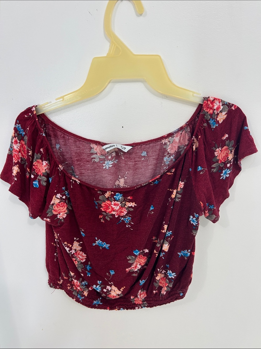 Floral crop top